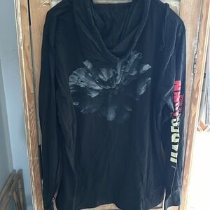 HADESTOWN MERCH FROM BROADWAY SHOW. Black lightweight hoodie